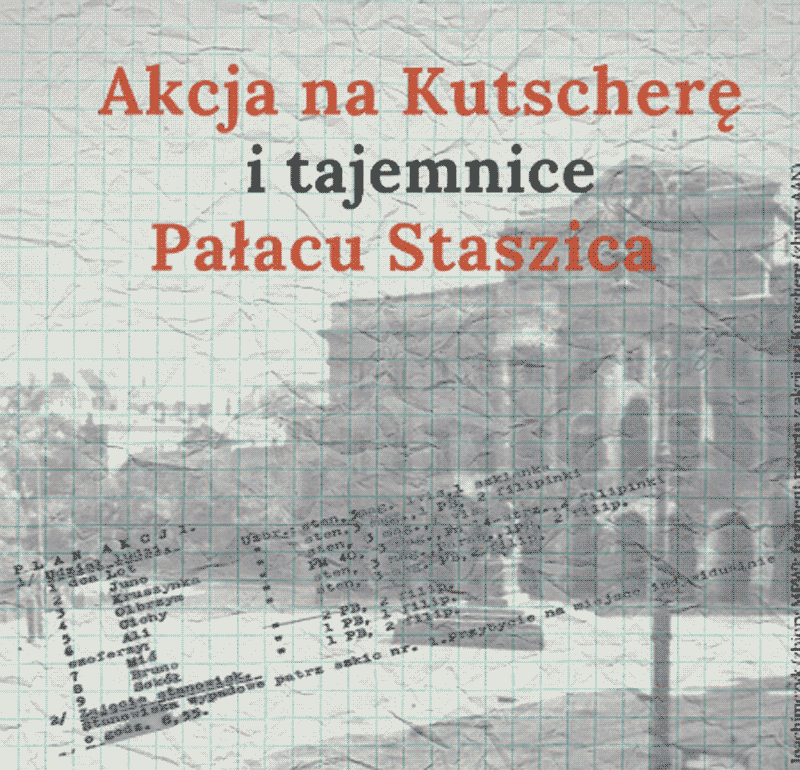 Fragment plakatu zapowiadającego konferencję w Pałacu Staszica z udziałem Waldemara Stopczyńskiego